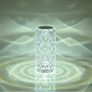 Luxuosa Luminária Com Projeção 3D De Rosa Touch